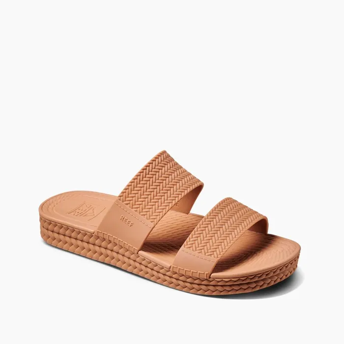 Women Reef Sandals Water Vista Slide Natural Women Reef Sandals Water Vista Slide Natural