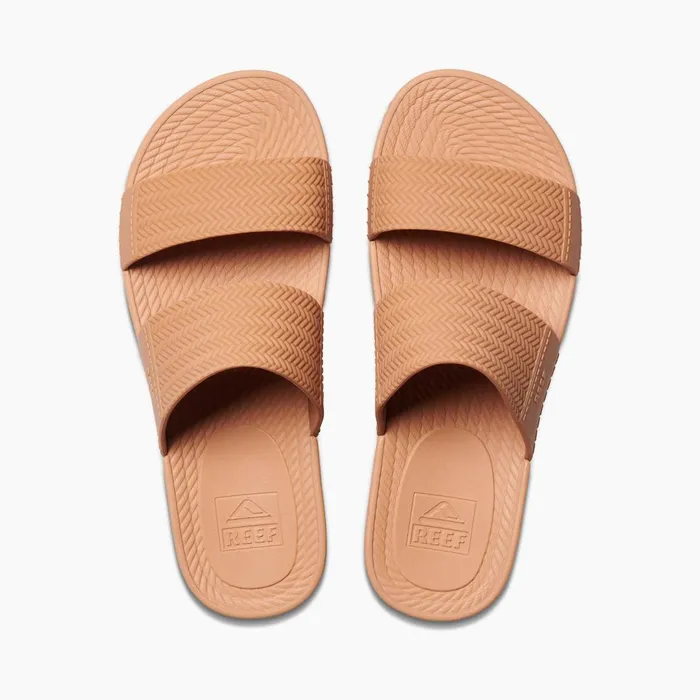 Women Reef Sandals Water Vista Slide Natural Women Reef Sandals Water Vista Slide Natural