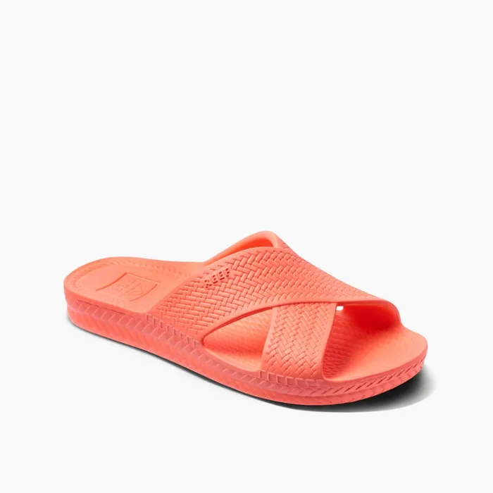 Women Reef Sandals Water X Slide Neon Poppy Women Reef Sandals Water X Slide Neon Poppy