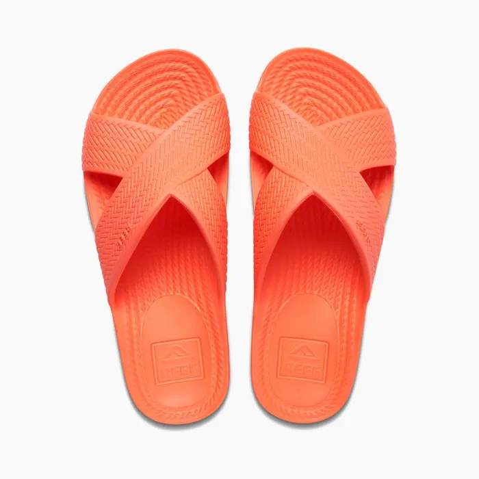 Women Reef Sandals Water X Slide Neon Poppy Women Reef Sandals Water X Slide Neon Poppy