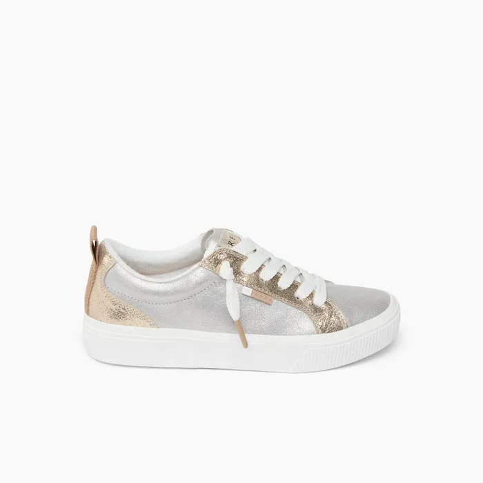 Women Reef Shoes Lay Day Dawn Marbled Silver