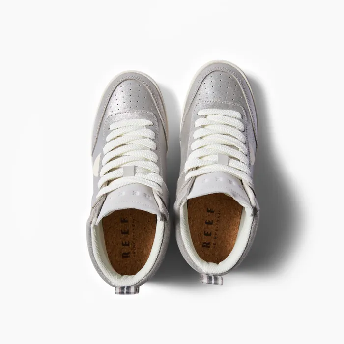 Women Reef Shoes Lay Day Hi Silver Women Reef Shoes Lay Day Hi Silver