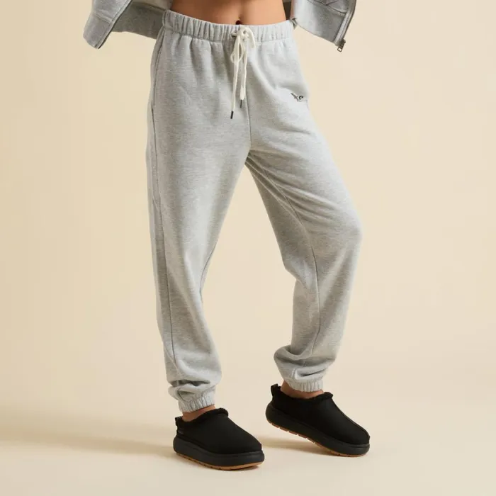Women Reef Shorts Pants and Skirts Brittany Fleece Jogger Heather Grey