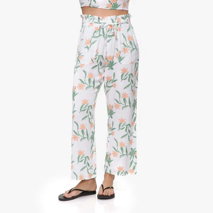 Women Reef Shorts Pants and Skirts Hope Paperbag Pant Bright White Women Reef Shorts Pants and Skirts Hope Paperbag Pant Bright White