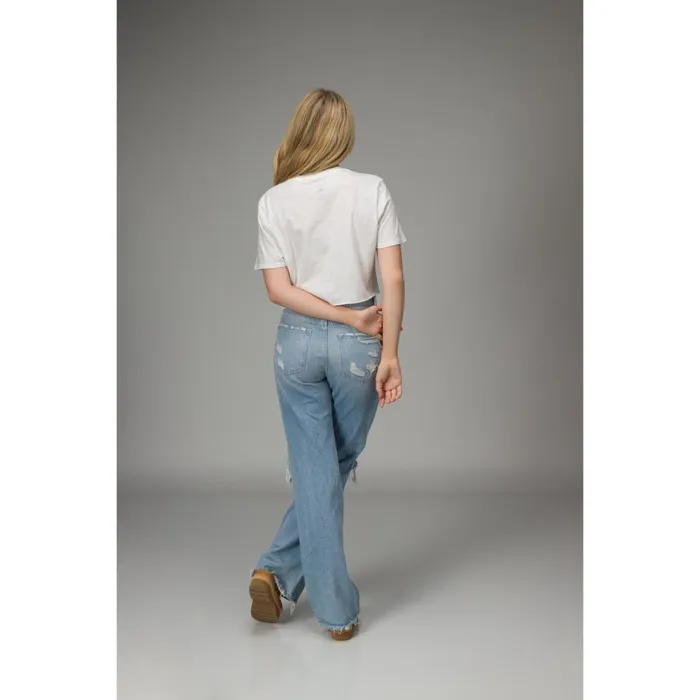 Women Reef TShirts Tanks and Dresses Arya Crop Crew Tee Marshmallow