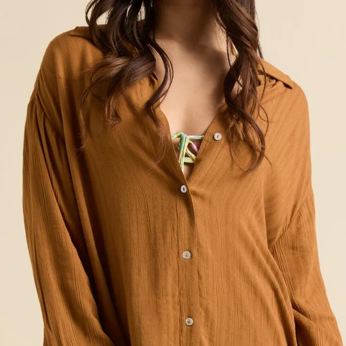 Women Reef TShirts Tanks and Dresses Beachy Shirt Dress Cathay Spice