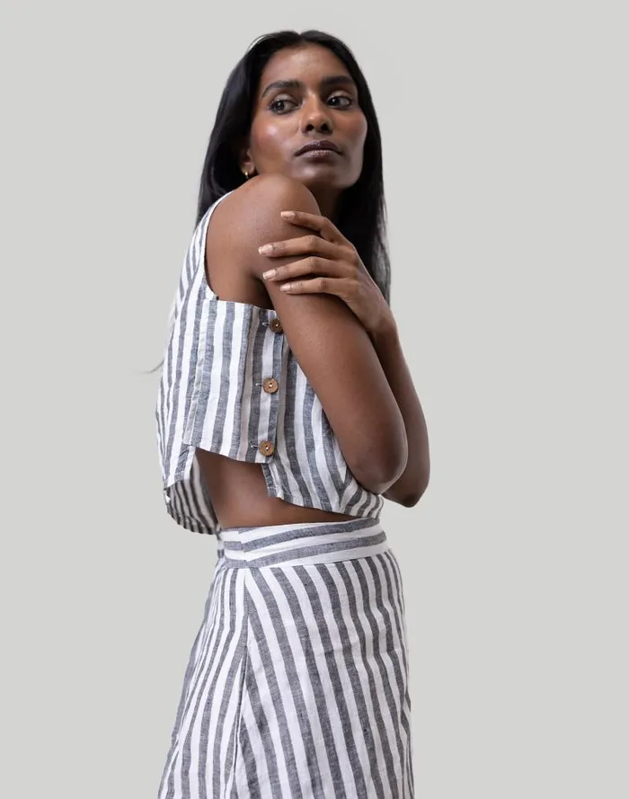 Women Reistor Boxy Crop Top White Madewell Tops and Shirts