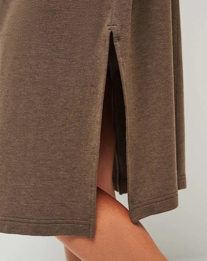 Women RESORT USE CLOUD DUSTER Heather Cocoa Brown TravisMathew Jackets