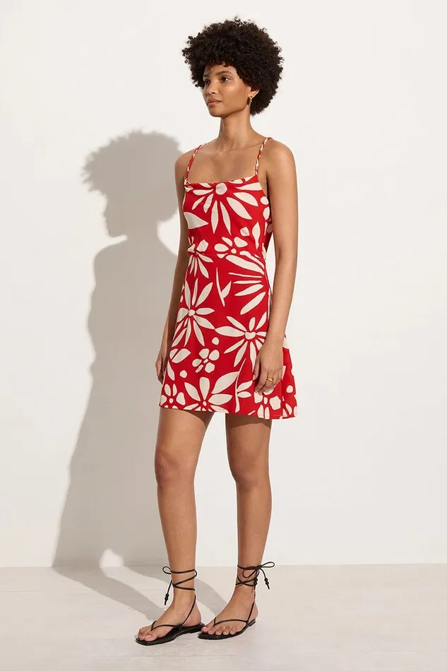 Women Reverie Mini Dress De La Paz Floral Faithfull The Brand Dresses Women Reverie Mini Dress De La Paz Floral Faithfull The Brand Dresses