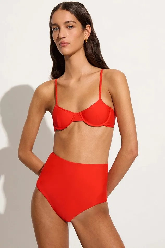 Women Reyes Bikini Bottoms Salsa 8211 Final Sale Faithfull The Brand Swim Women Reyes Bikini Bottoms Salsa 8211 Final Sale Faithfull The Brand Swim