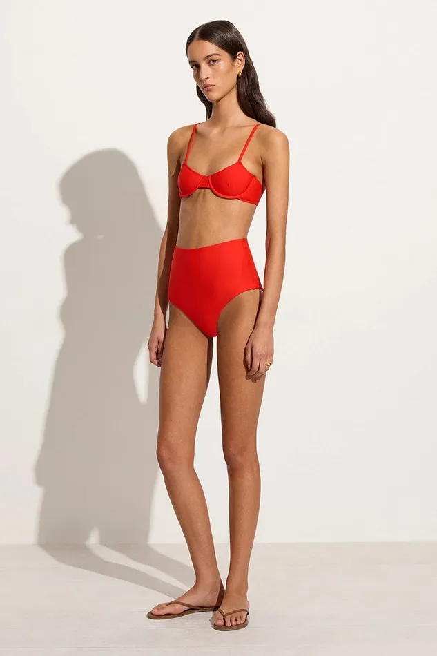 Women Reyes Bikini Bottoms Salsa 8211 Final Sale Faithfull The Brand Swim Women Reyes Bikini Bottoms Salsa 8211 Final Sale Faithfull The Brand Swim