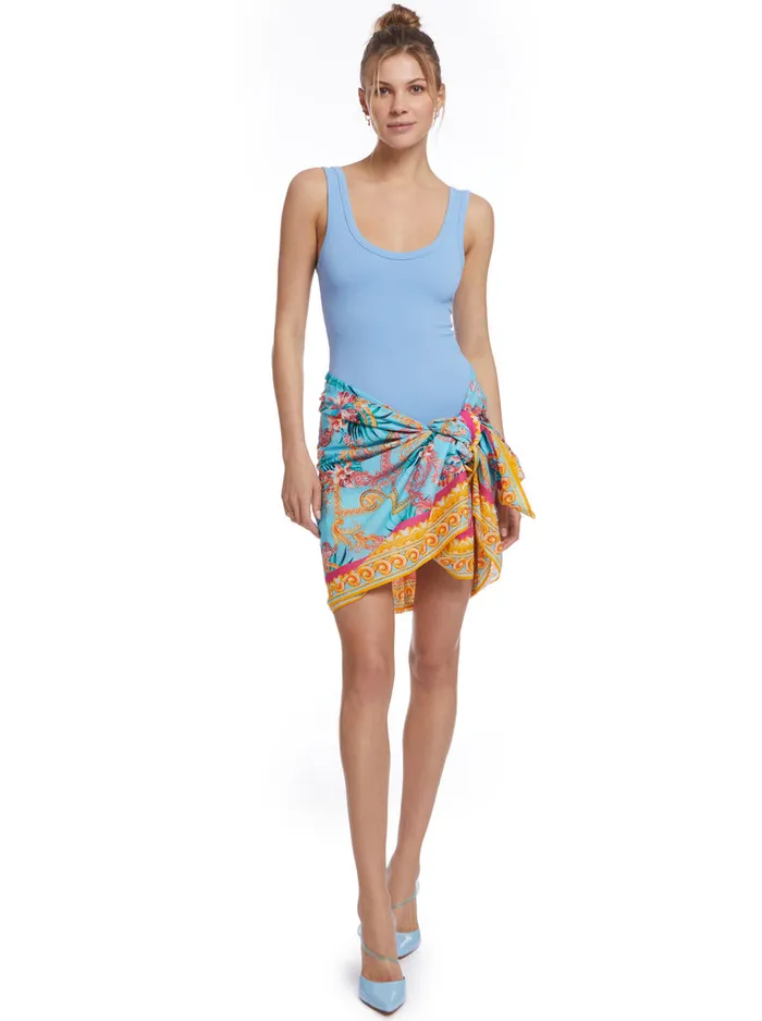 Women Robert Graham Accessories SEA HIBISCUS PAREO MULTI