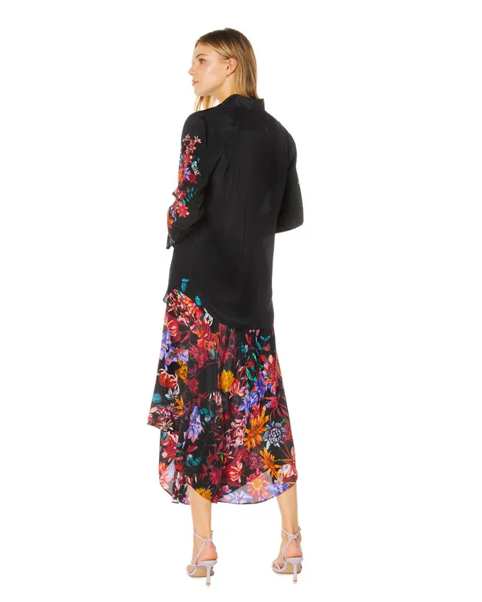 Women Robert Graham Tops GABRIELA SHIRT BLACK