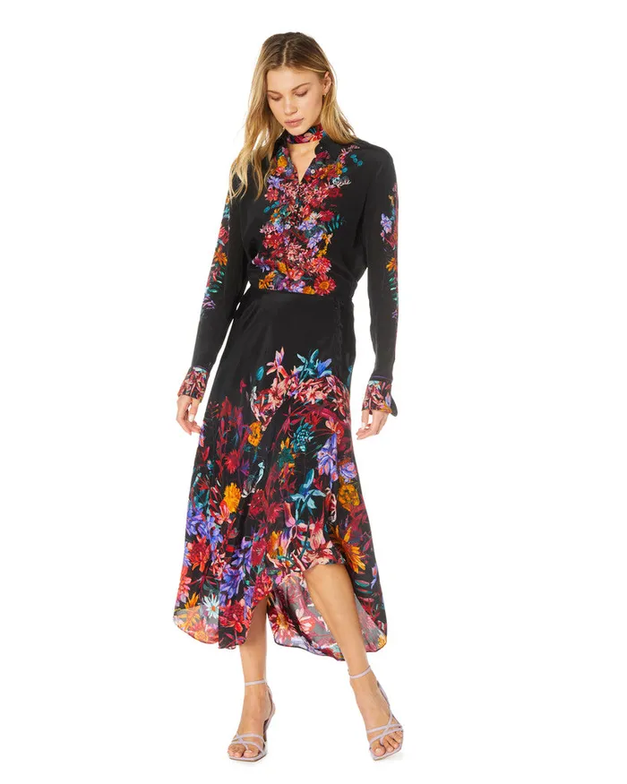 Women Robert Graham Tops GABRIELA SHIRT BLACK