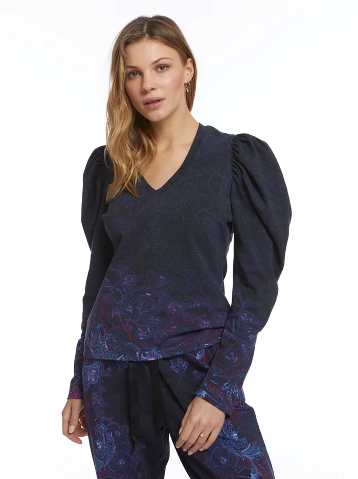 Women Robert Graham Tops KIERA KNIT BLACK