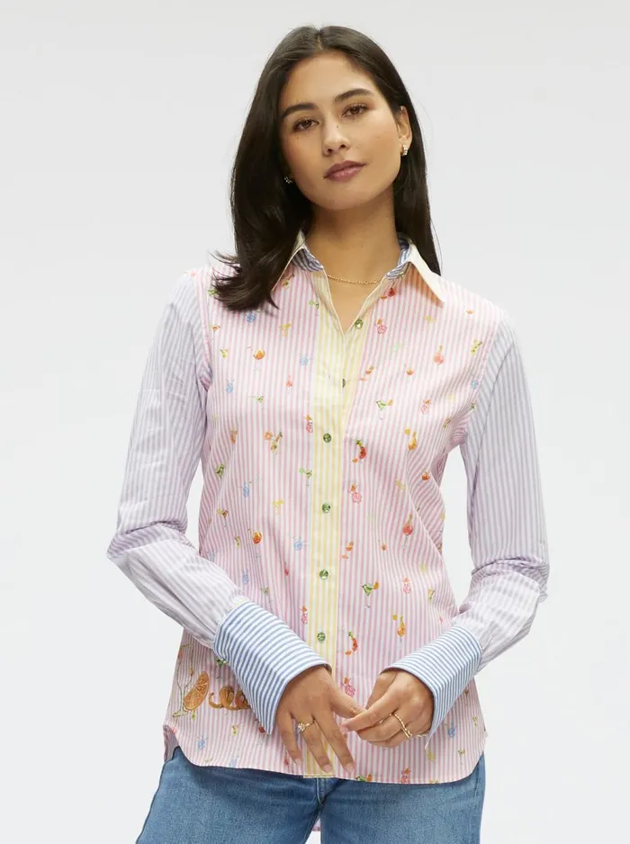 Women Robert Graham Tops PRISCILLA SHIRT MULTI