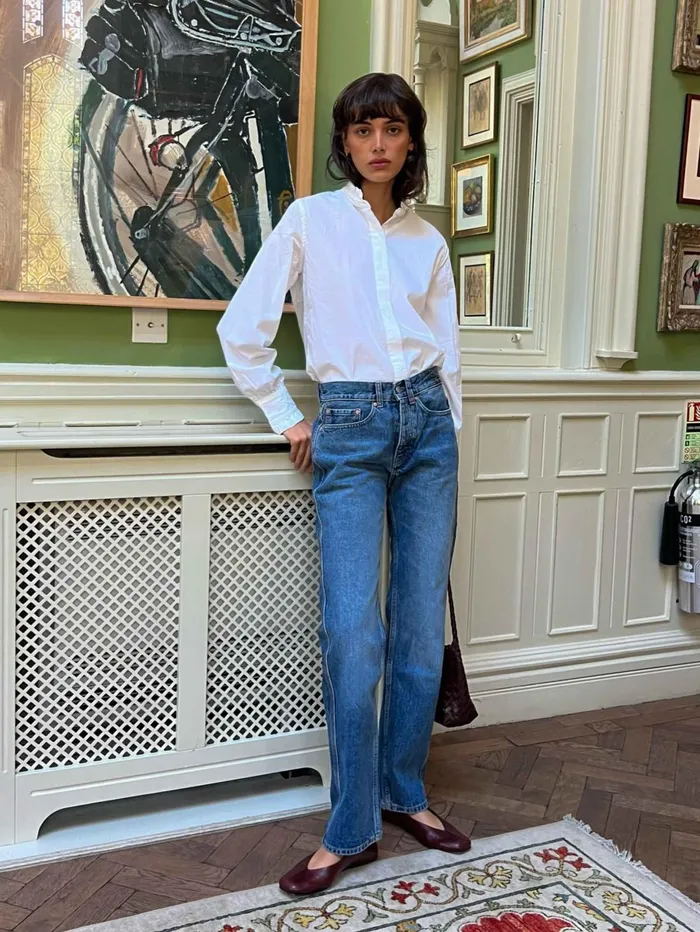 Women Romie Straight Mid Rise Jeans DL1961 Tall