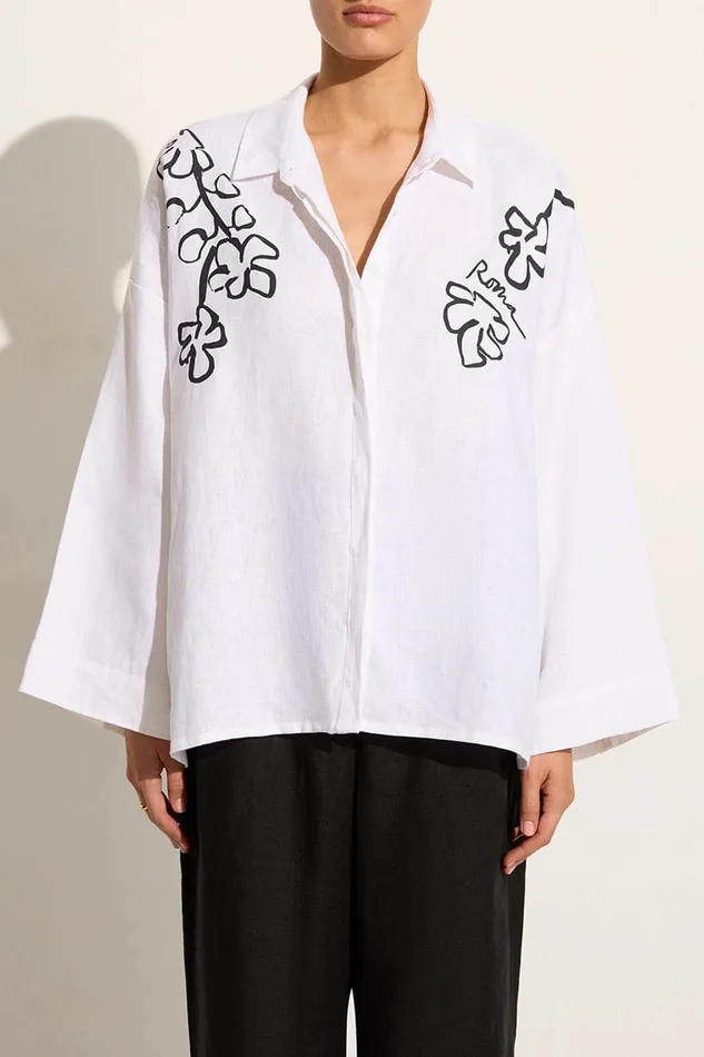 Women Rossa Shirt Roma Faithfull The Brand Tops Women Rossa Shirt Roma Faithfull The Brand Tops