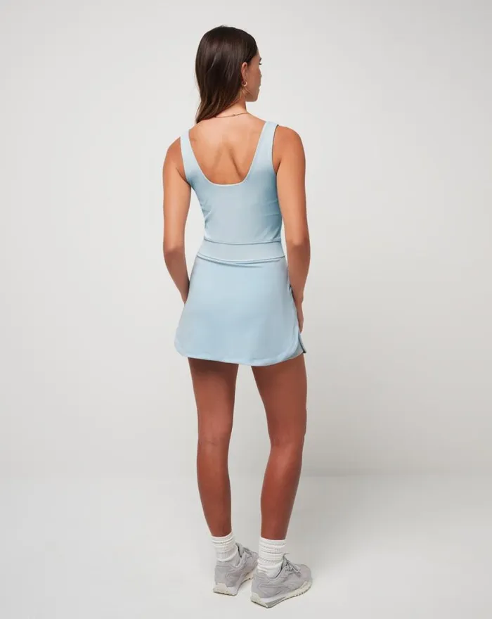 Women ROYAL TREATMENT MOVEKNIT DRESS Celestial Blue TravisMathew Dresses