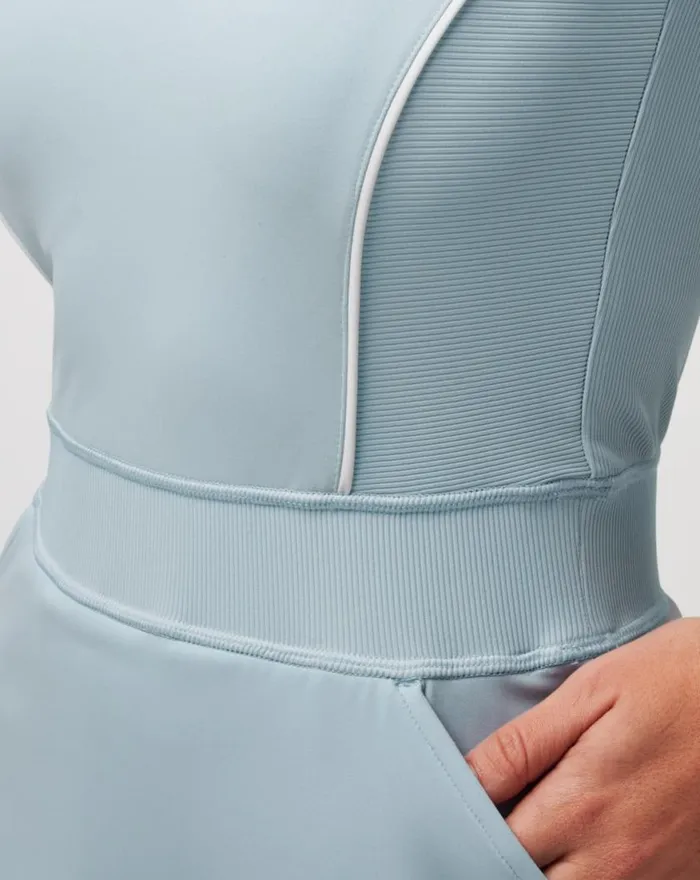 Women ROYAL TREATMENT MOVEKNIT DRESS Celestial Blue TravisMathew Dresses