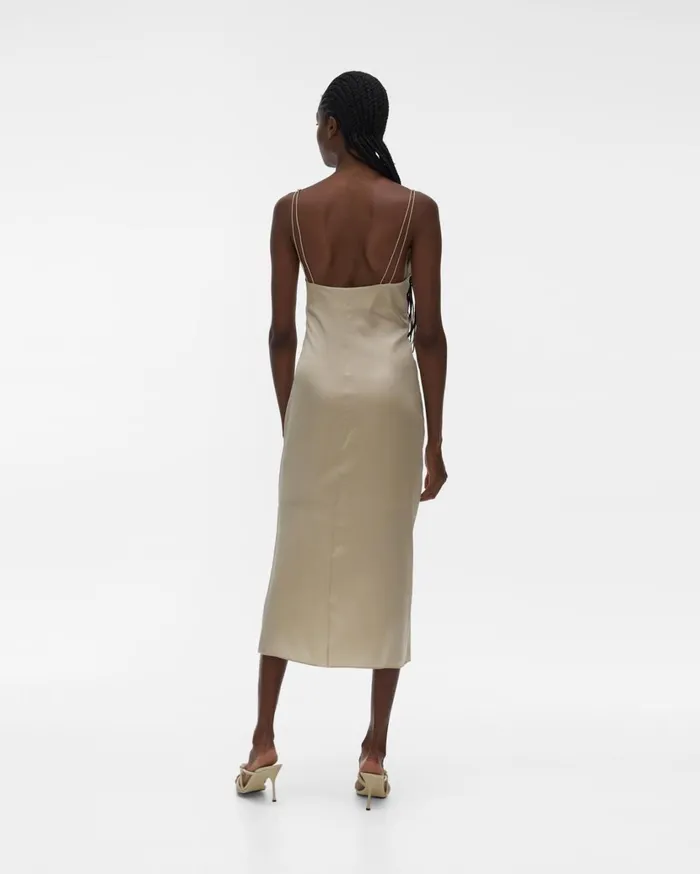 Women Ruched Dress Sea Pearl Helmut Lang Dresses