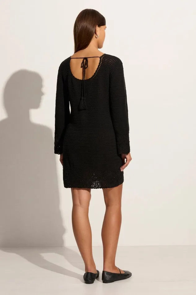 Women Ruia Handmade Crochet Dress Black 8211 Final Sale Faithfull The Brand Dresses Women Ruia Handmade Crochet Dress Black 8211 Final Sale Faithfull The Brand Dresses