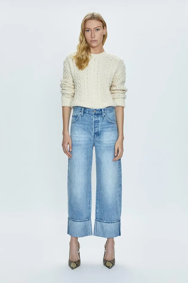 Women Ryder High Rise Cuffed Jean 8211 Essex Pistola Denim Denim