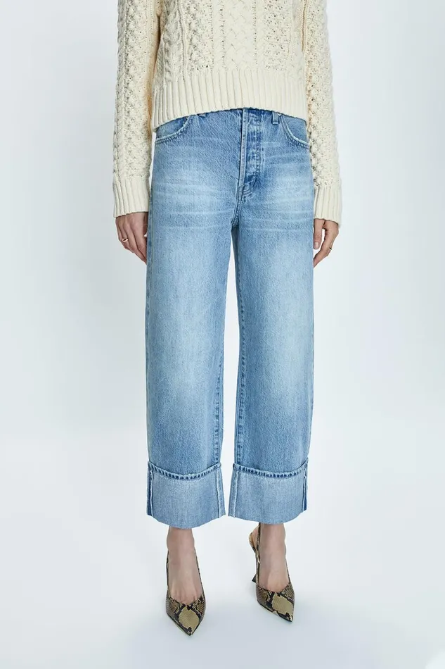 Women Ryder High Rise Cuffed Jean 8211 Essex Pistola Denim Denim
