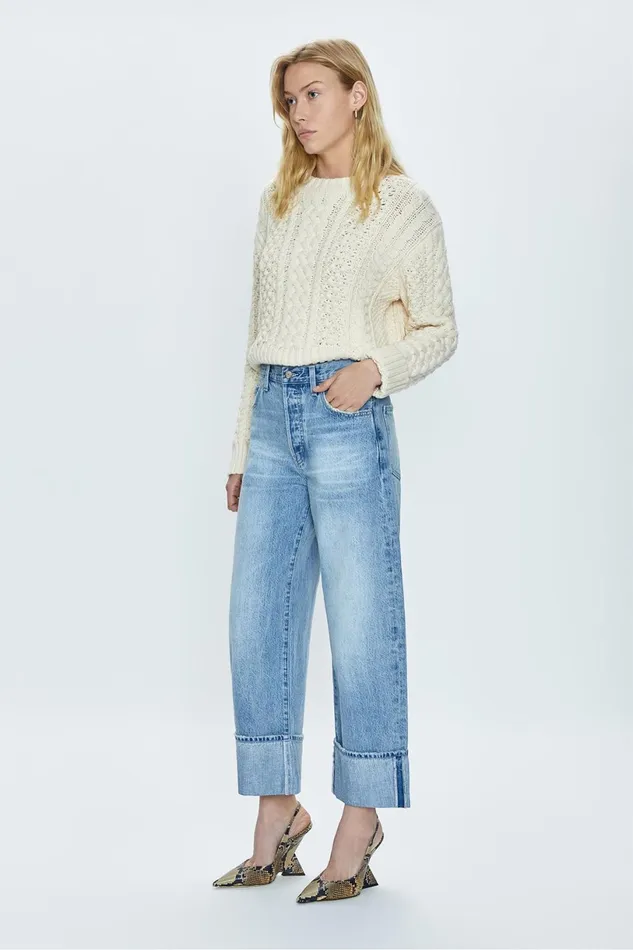 Women Ryder High Rise Cuffed Jean 8211 Essex Pistola Denim Denim