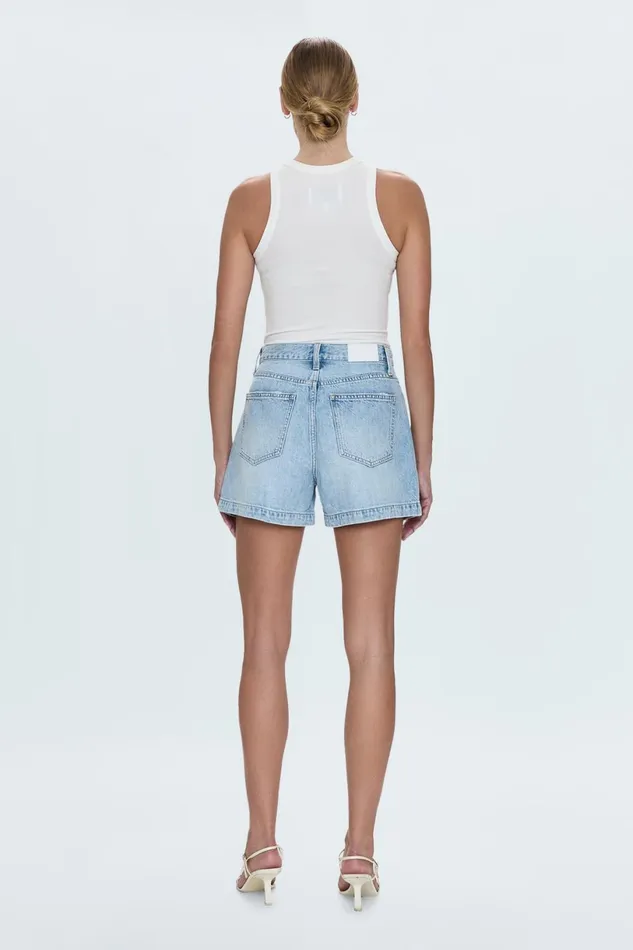 Women Saige High Rise Short 8211 Berkeley Pistola Denim Shorts