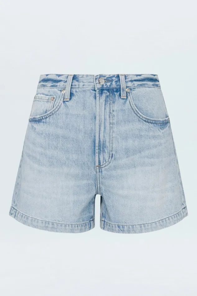 Women Saige High Rise Short 8211 Berkeley Pistola Denim Shorts