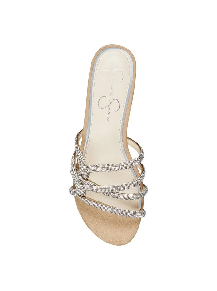 Women Sandals Jessica Simpson Aixel Sandal In Buff Textured Buff