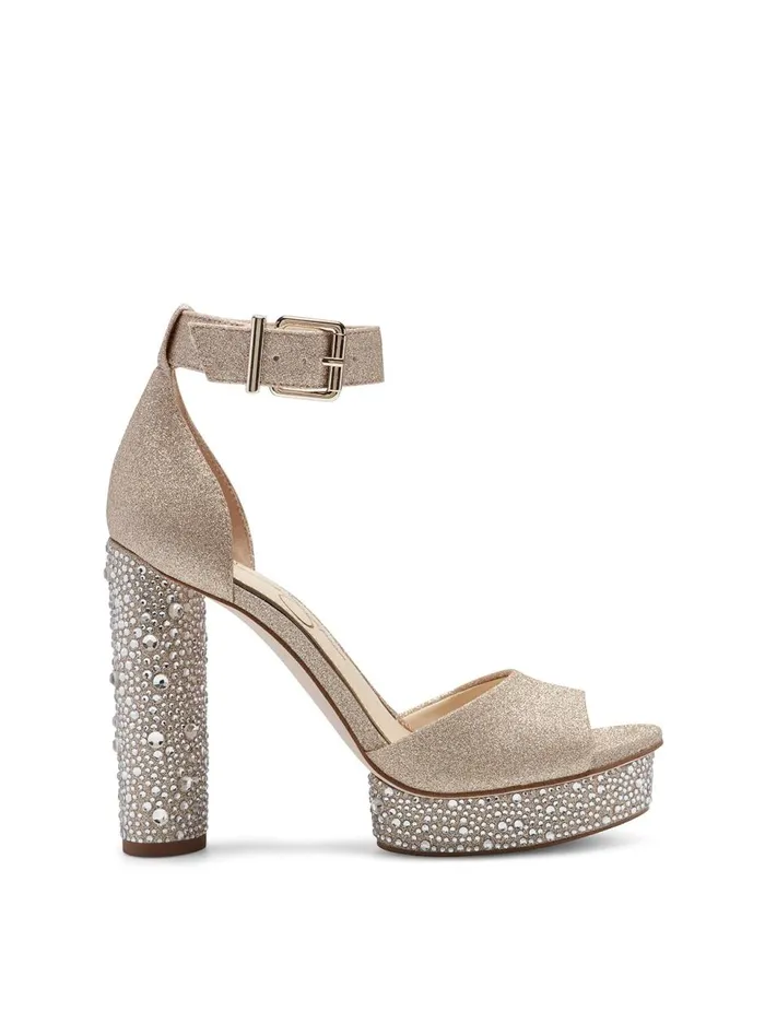 Women Sandals Jessica Simpson Everyn Platform Sandal In Champagne Champagne