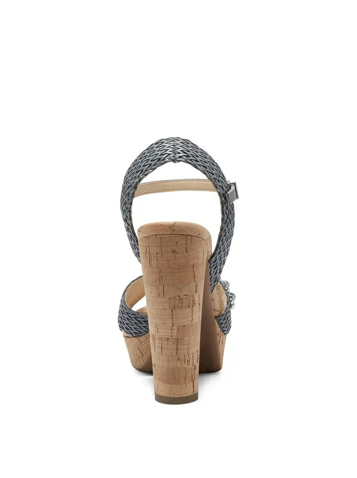 Women Sandals Jessica Simpson Ivriele Platform Sandal In Ash Blue Ash Blue Rattan
