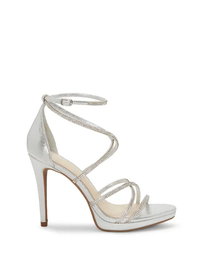 Women Sandals Jessica Simpson Jaeya Sandal In Platinum Platinum