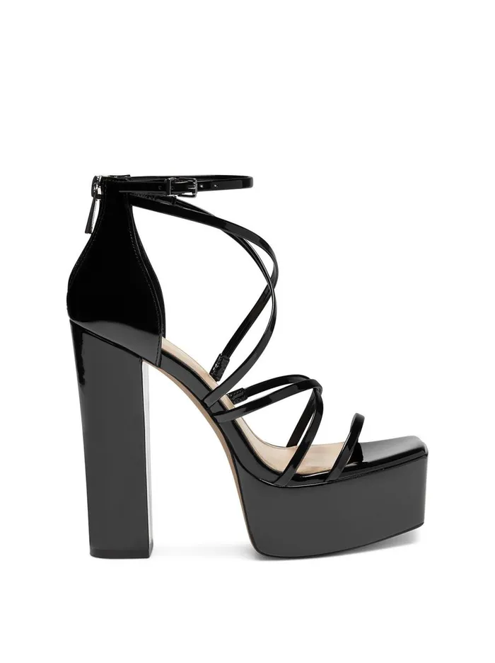 Women Sandals Jessica Simpson Mirelle High Heel In Black Black