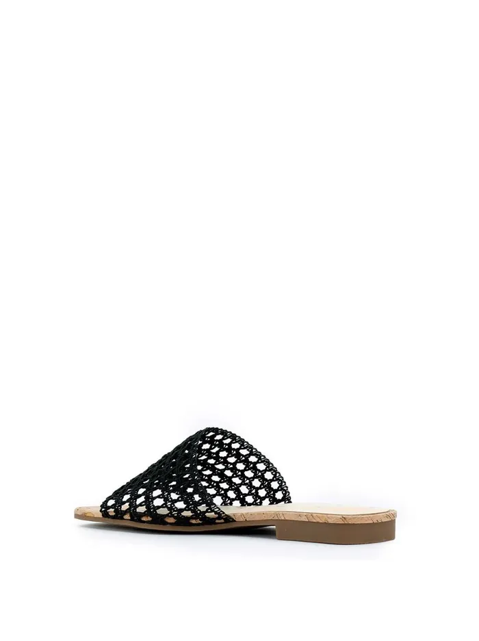 Women Sandals Jessica Simpson Rilane Slide In Black Black