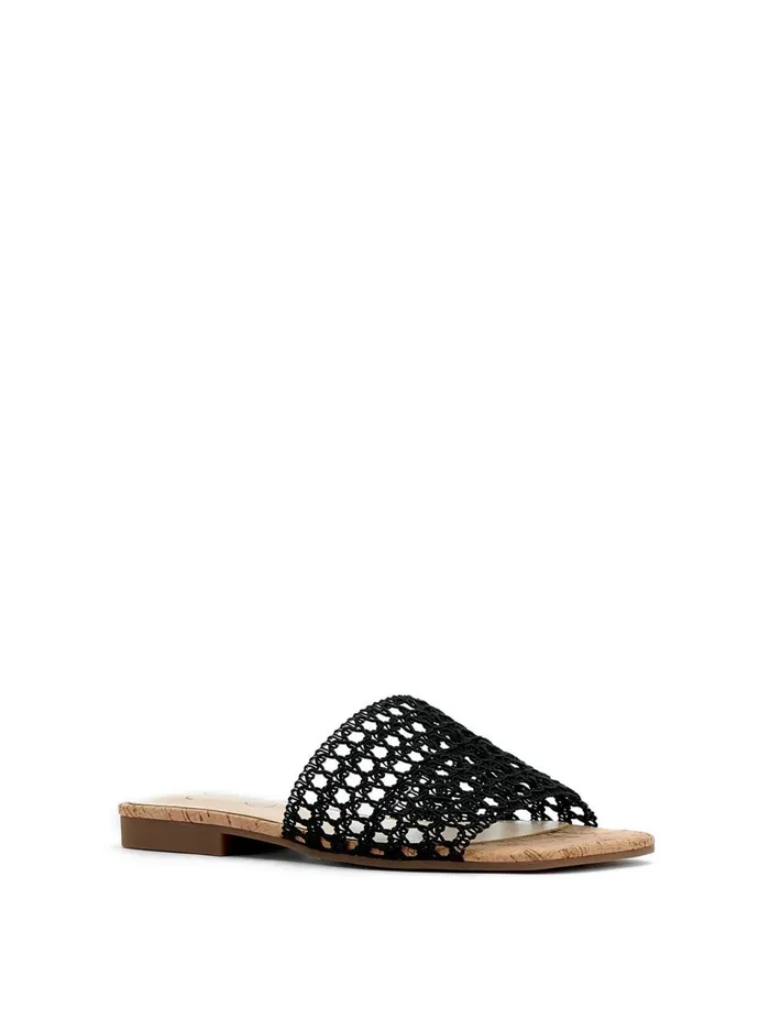 Women Sandals Jessica Simpson Rilane Slide In Black Black