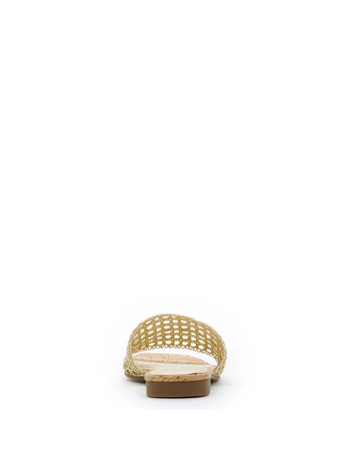 Women Sandals Jessica Simpson Rilane Slide In Champagne Champagne