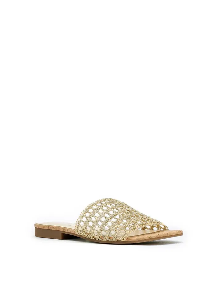 Women Sandals Jessica Simpson Rilane Slide In Champagne Champagne