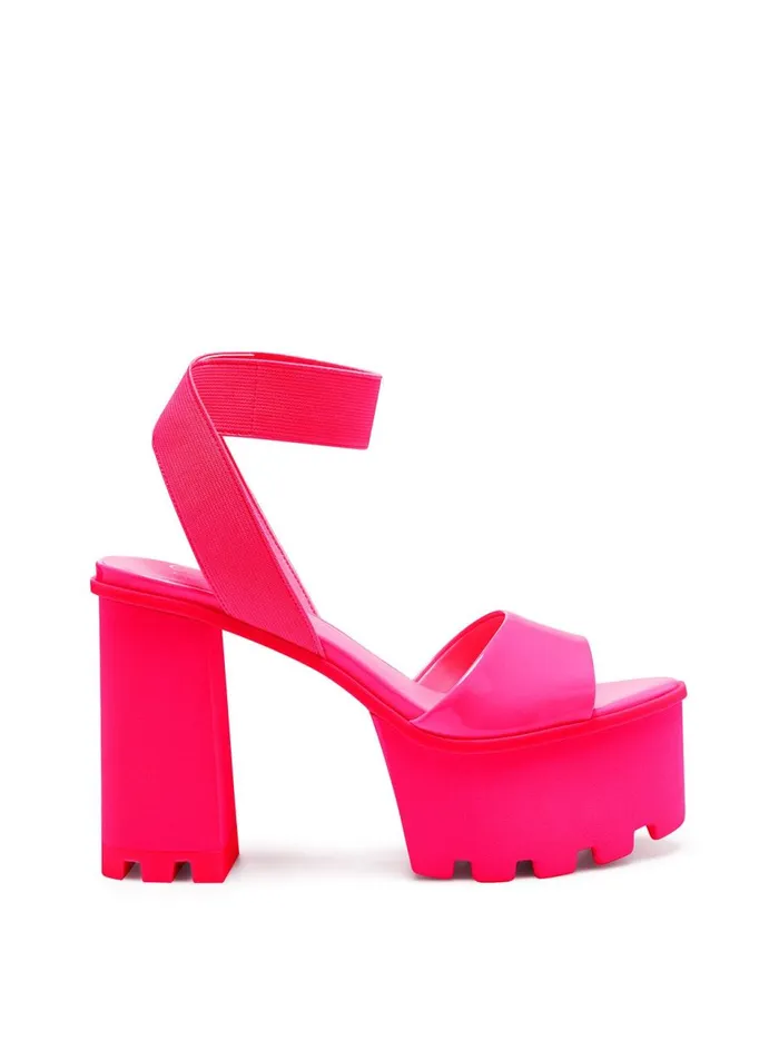 Women Sandals Jessica Simpson Skylir Platform Sandal In Neon Pink Neon Pink