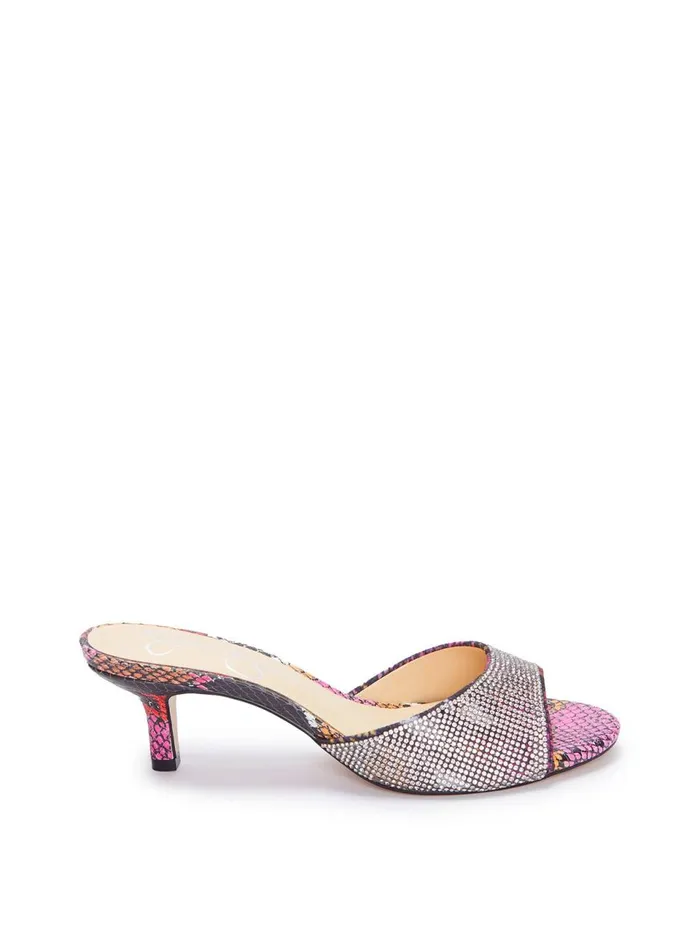 Women Sandals Jessica Simpson Sofiah Sandal In Pink Pink Snake Multi