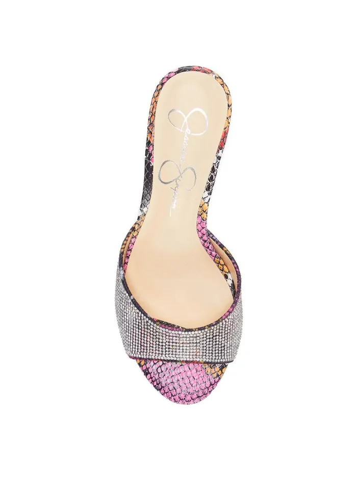 Women Sandals Jessica Simpson Sofiah Sandal In Pink Pink Snake Multi
