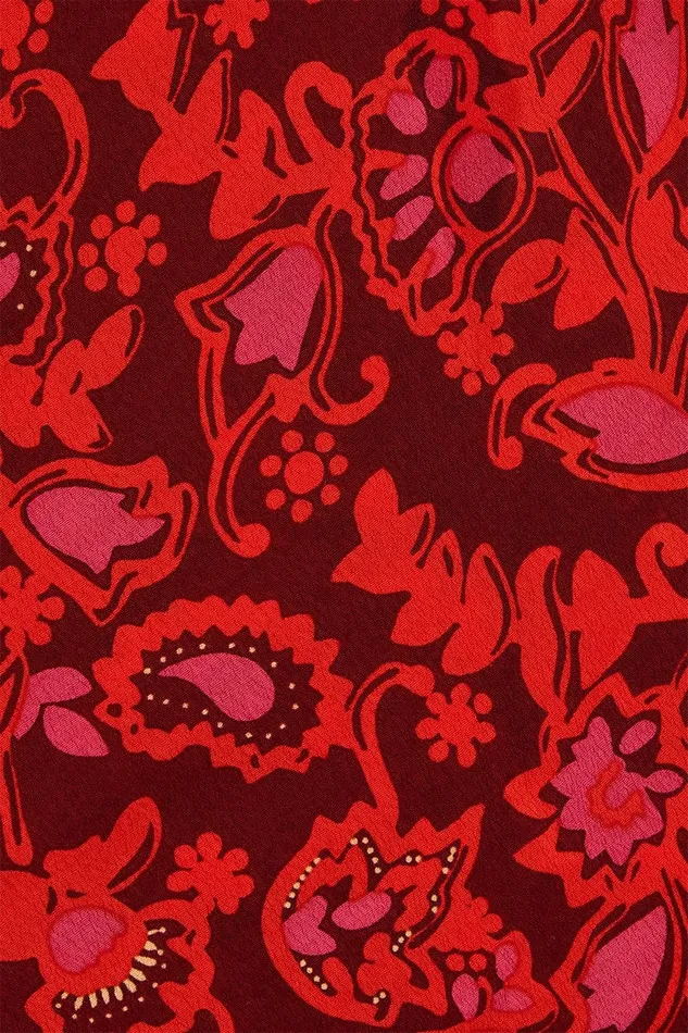 Women Santino Maxi Dress Selcetta Paisley Red Faithfull The Brand Dresses Women Santino Maxi Dress Selcetta Paisley Red Faithfull The Brand Dresses