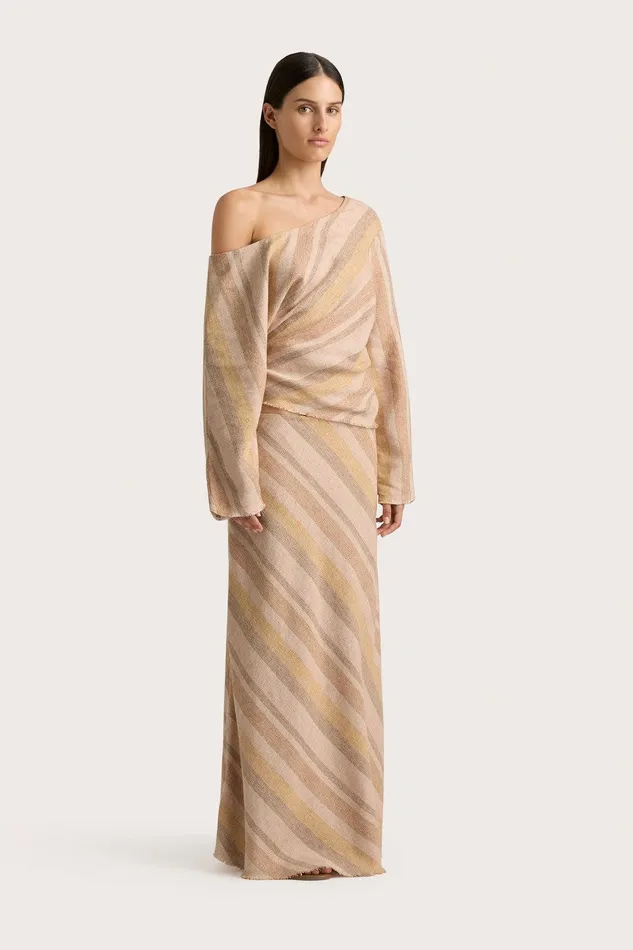 Women Sao Paulo Top Terracotta Stripe Faithfull The Brand Tops Women Sao Paulo Top Terracotta Stripe Faithfull The Brand Tops