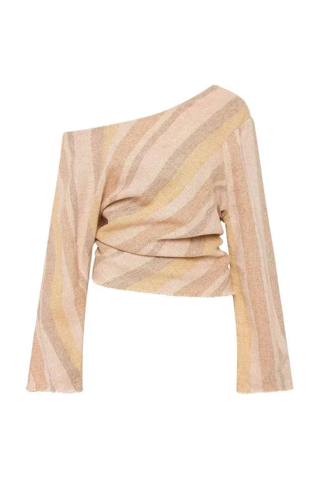 Women Sao Paulo Top Terracotta Stripe Faithfull The Brand Tops Women Sao Paulo Top Terracotta Stripe Faithfull The Brand Tops
