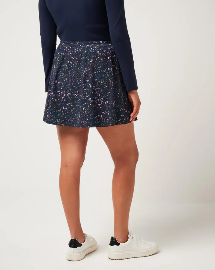 Women SAPPHIRE SUNRISE 20 SKORT Navy Blazer Multi TravisMathew Skorts and Skirts