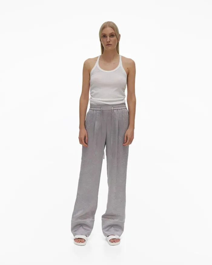 Women Satin PJ Pant Thistle Helmut Lang Pants