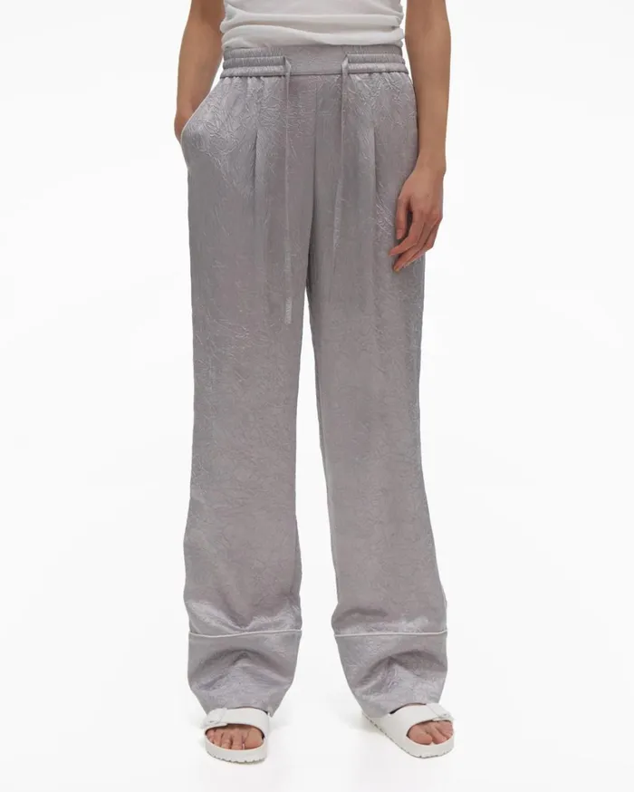 Women Satin PJ Pant Thistle Helmut Lang Pants