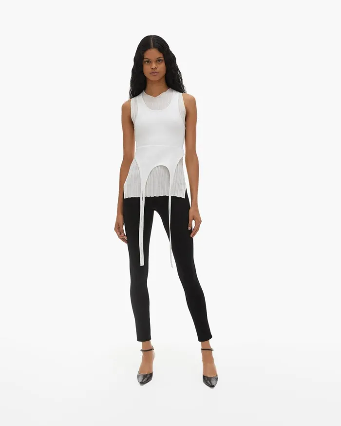 Women Scuba Legging Black Helmut Lang Pants